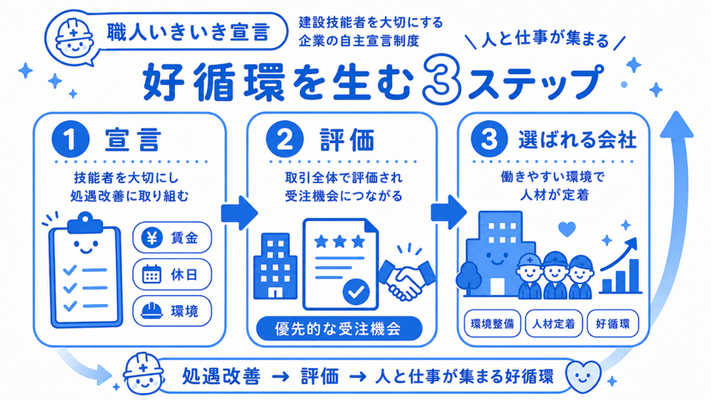 職人いきいき宣言のイメージ